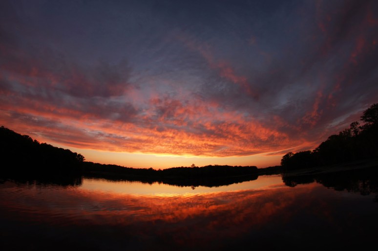 Sunset at the Waccamaw River 