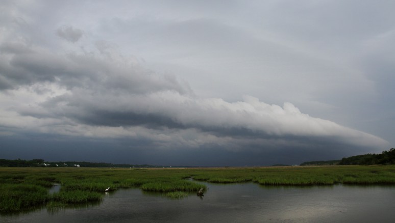 Storm Clouds at the Marsh 